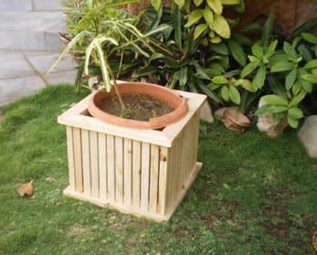 Wooden Garden Sculpture Collection